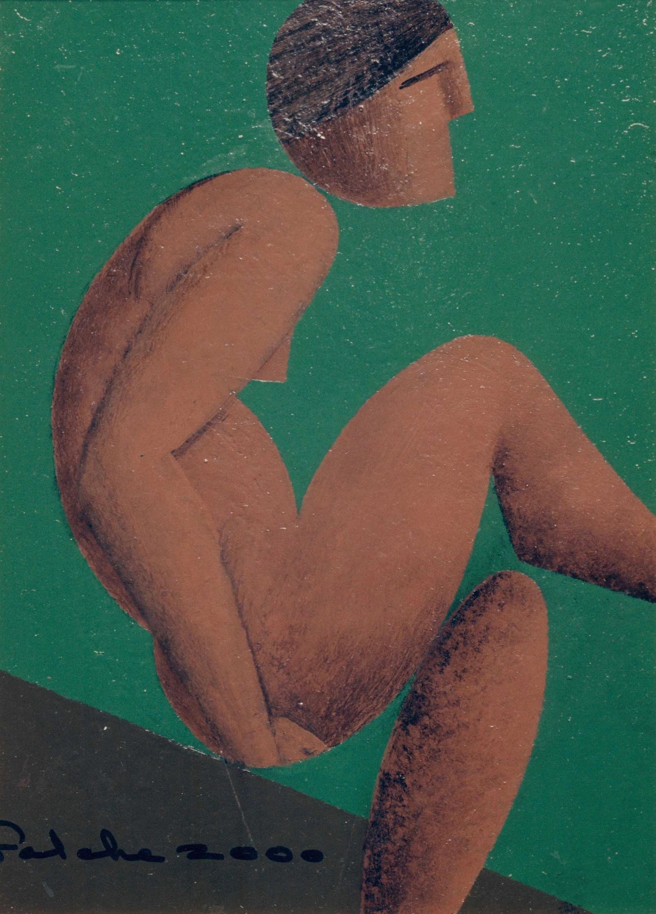 Sitting figure