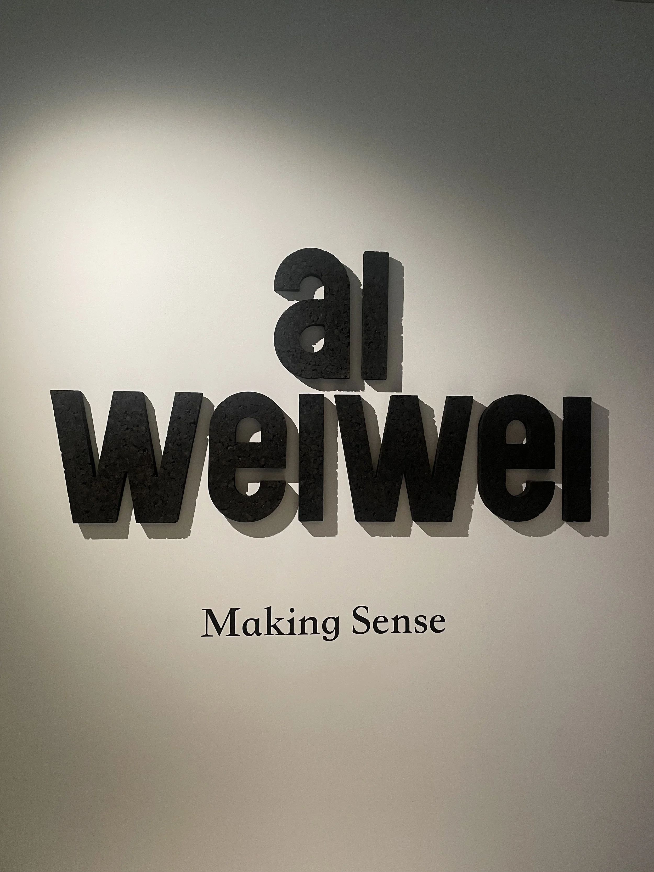 Making sense of Ai Wei Wei