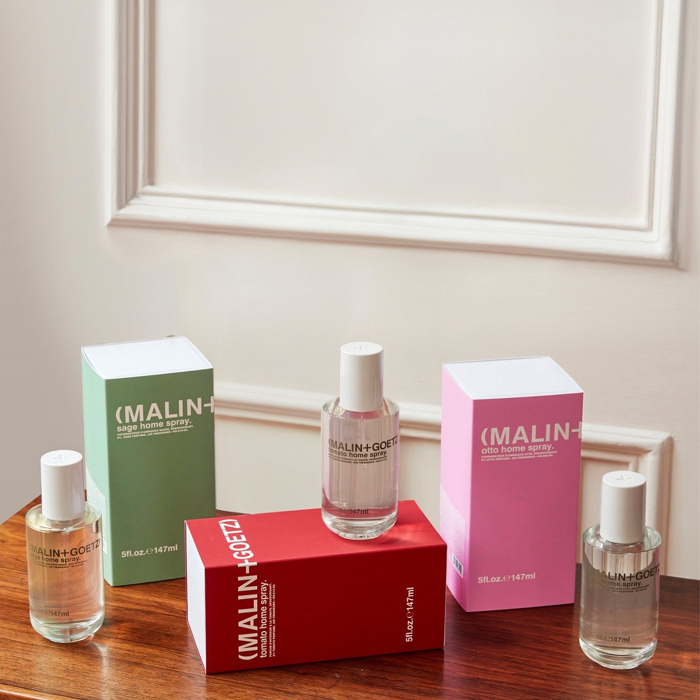 We are very happy to be launching the first alcohol-free Home Spray Collection from Malin + Goetz, with odour-neutralising technology that transforms unwanted smells into refreshing clean scents! 🍅 🌱 🌹

To celebrate the launch, we are teaming up w