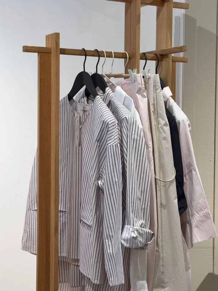 Your new capsule wardrobe with @foglinenwork x @miithaaii.

All items 100% cotton - made in India &amp; designed in Japan.

Featuring the Bridge Clothes Stand from @fermliving