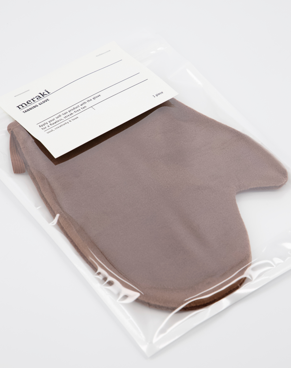 Vinca Brown Tanning Glove - Meraki