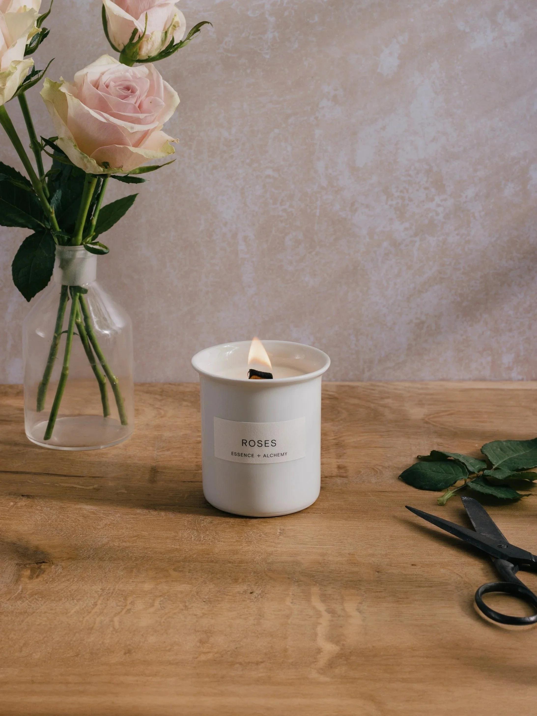 Roses Candle - Essence + Alchemy