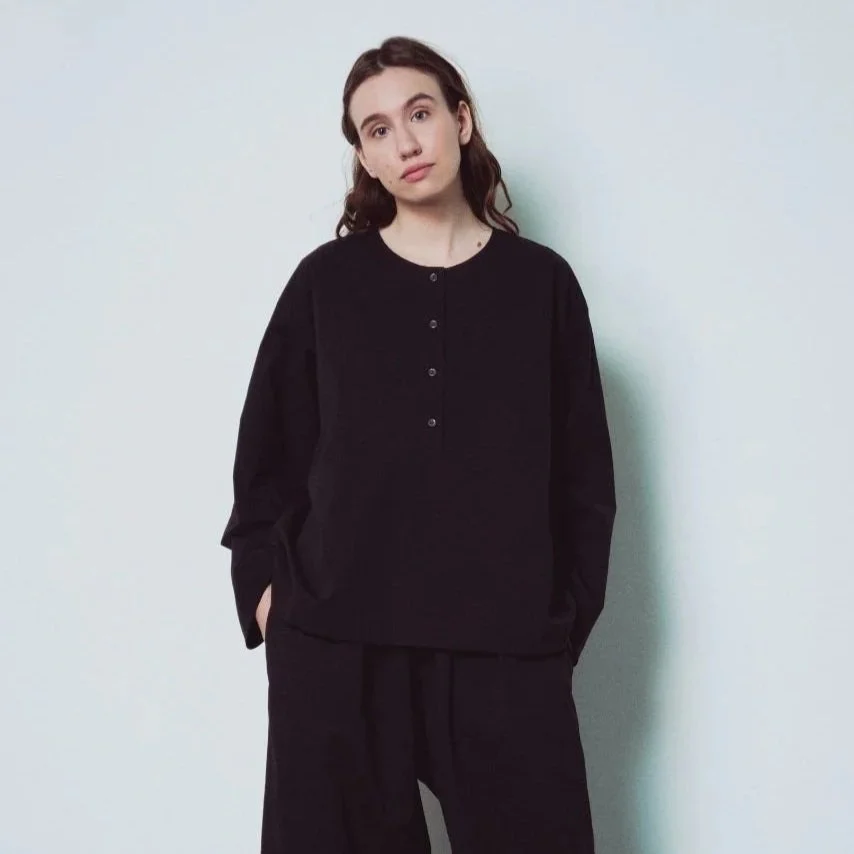 Collarless Shirt - Muku