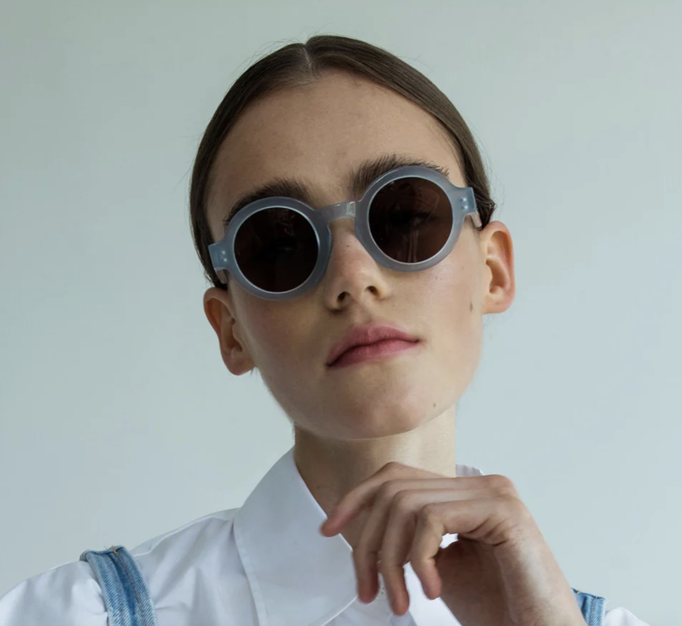 Beck Cloud Sunglasses Blue Bronze - Danielle Rattray