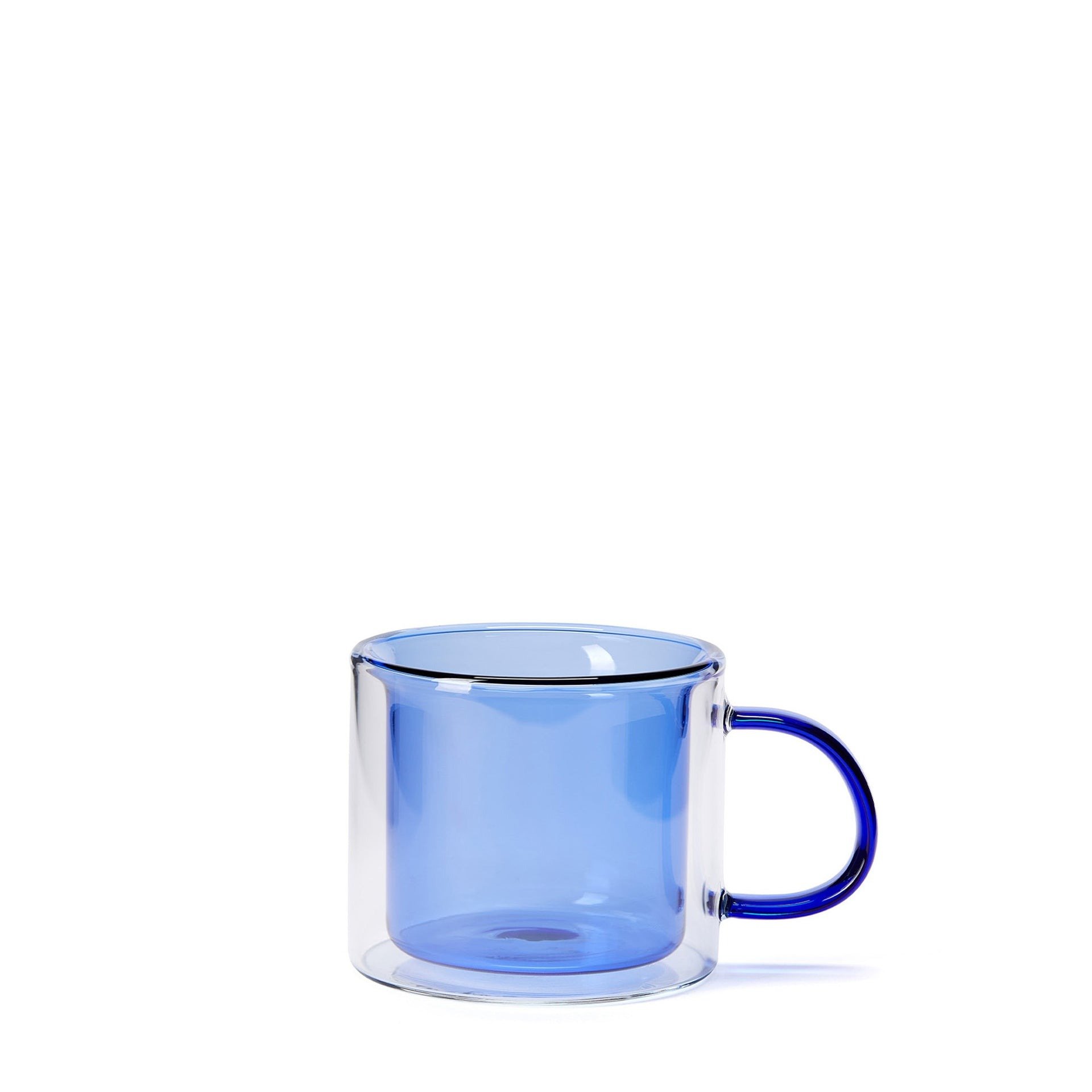 Oslo Blue Glass Mug - The Conran Shop