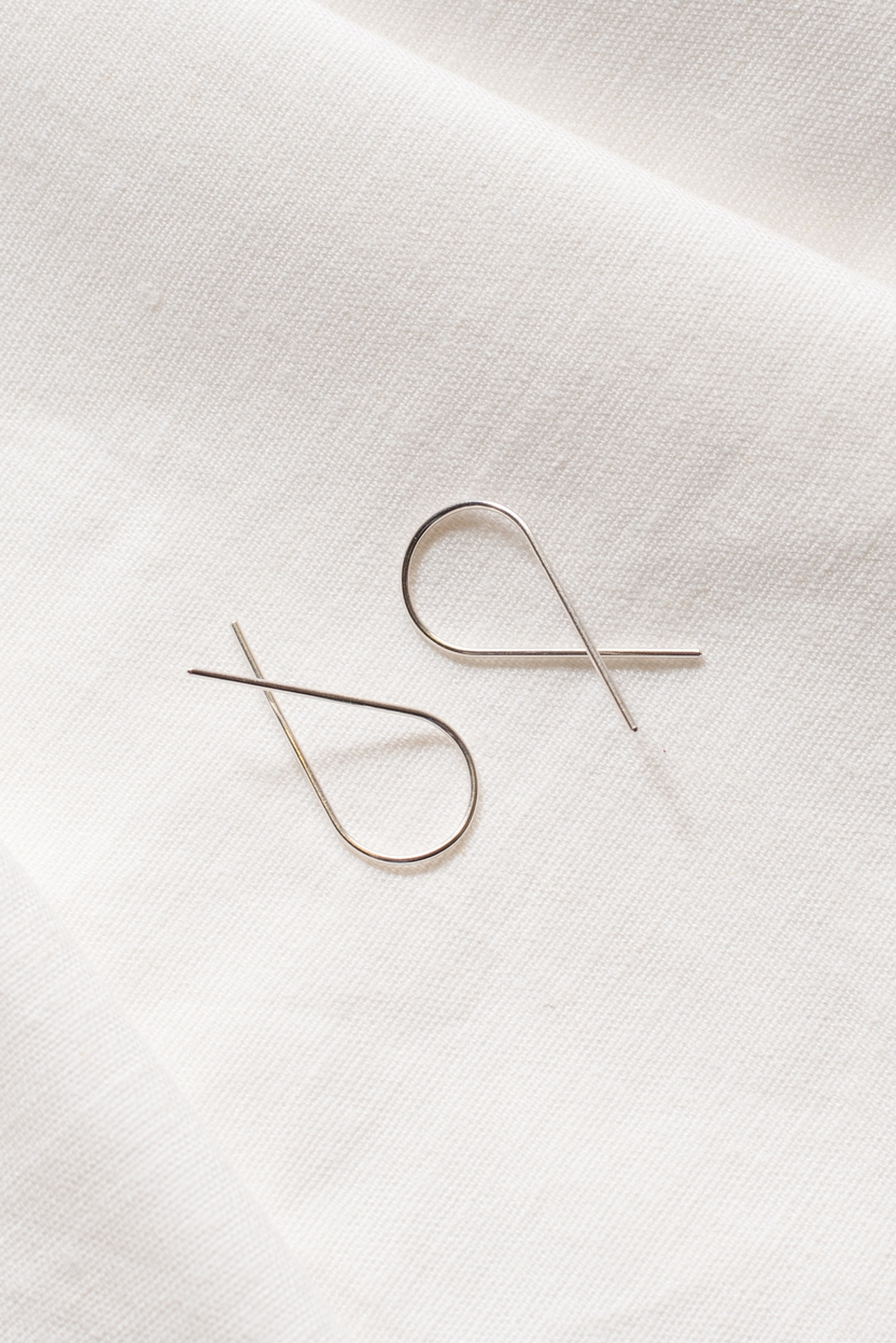Twist Pin Earrings - Studio Adorn