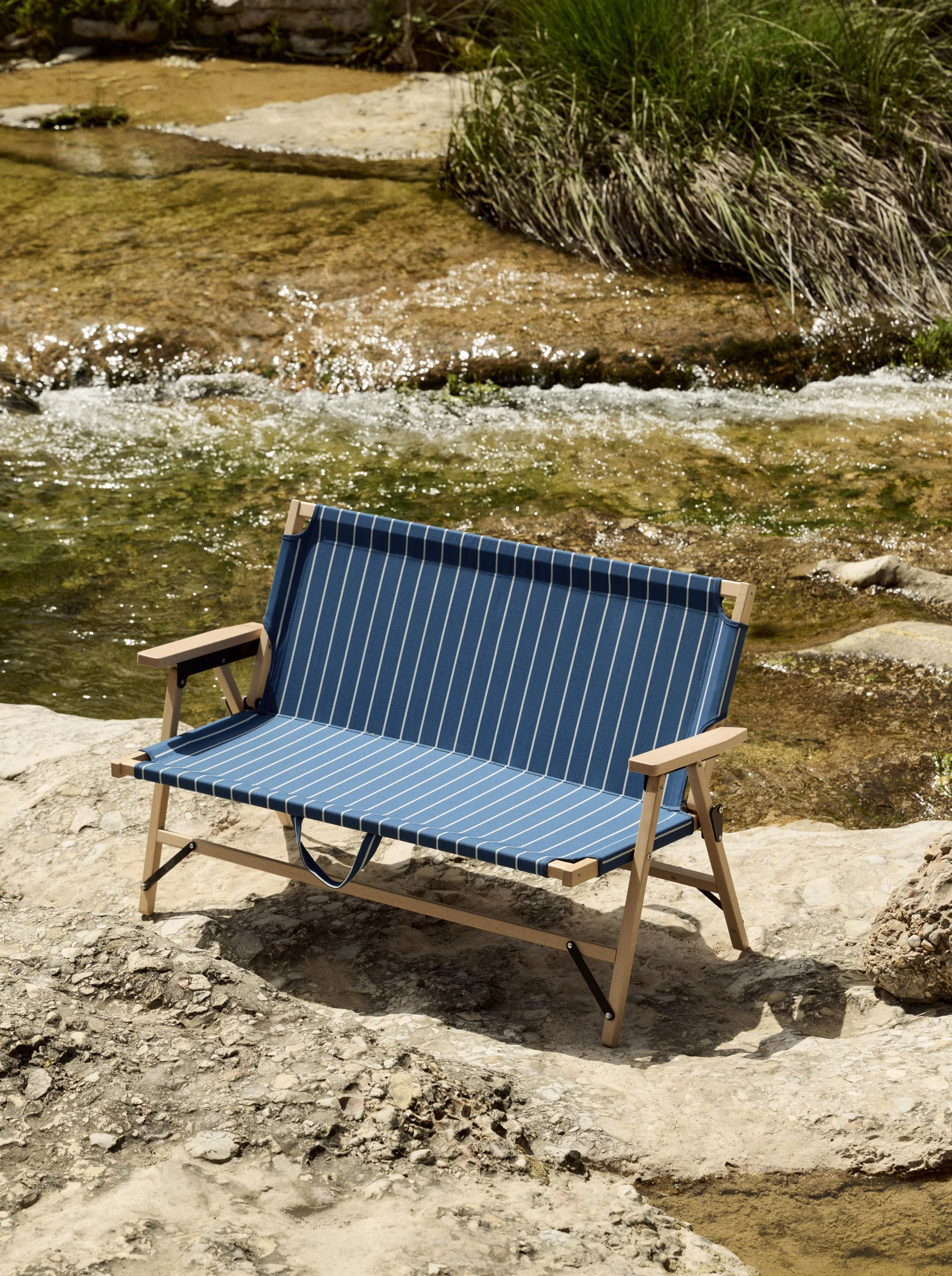 Outdoor Market Folding Sofa - HAY