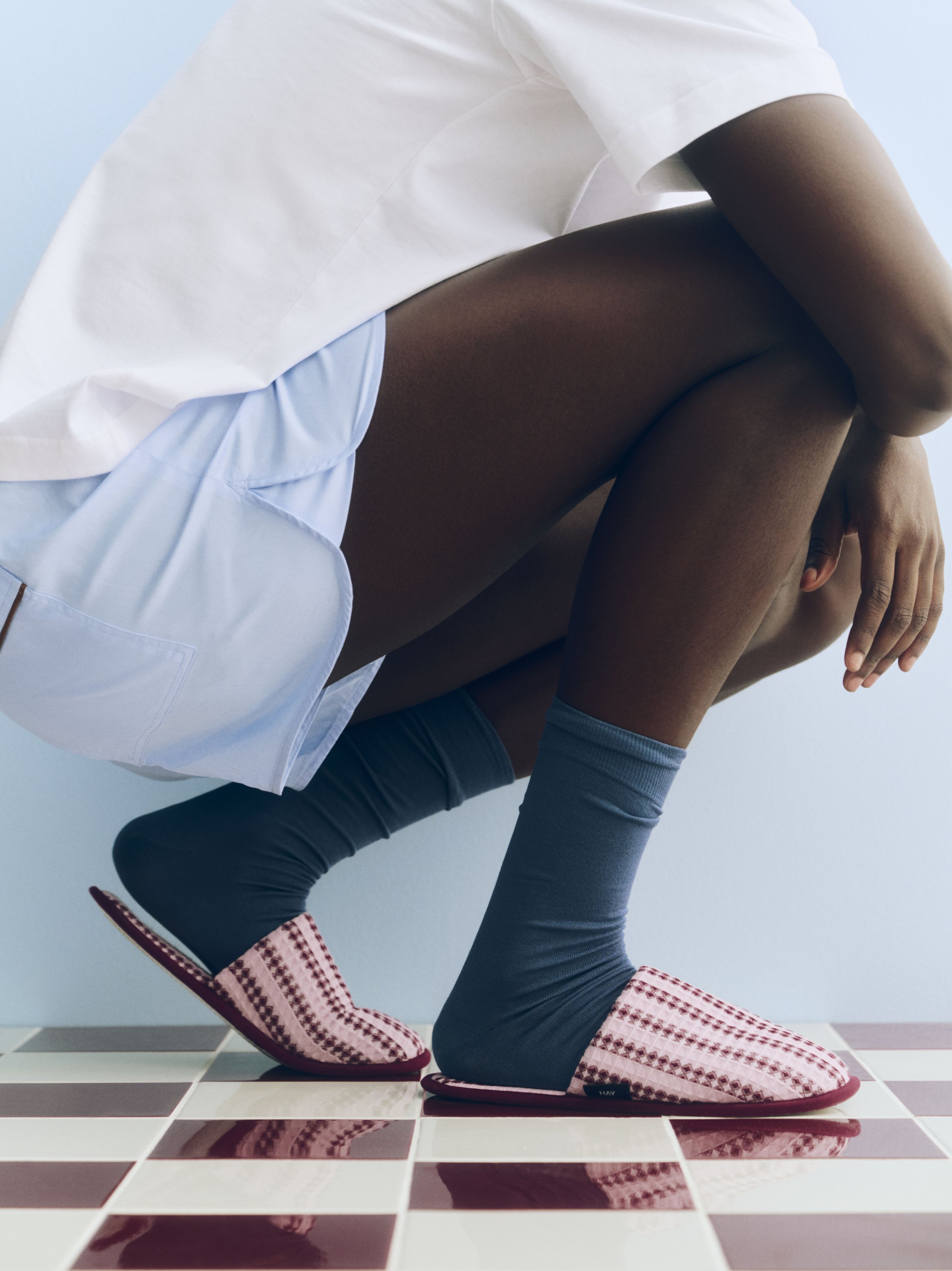 Waffle Slippers Stripe Cool pink_01.jpg