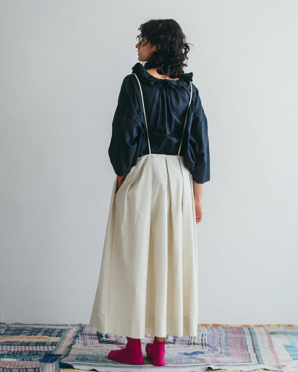 Riddhi Skirt - Fog Linen