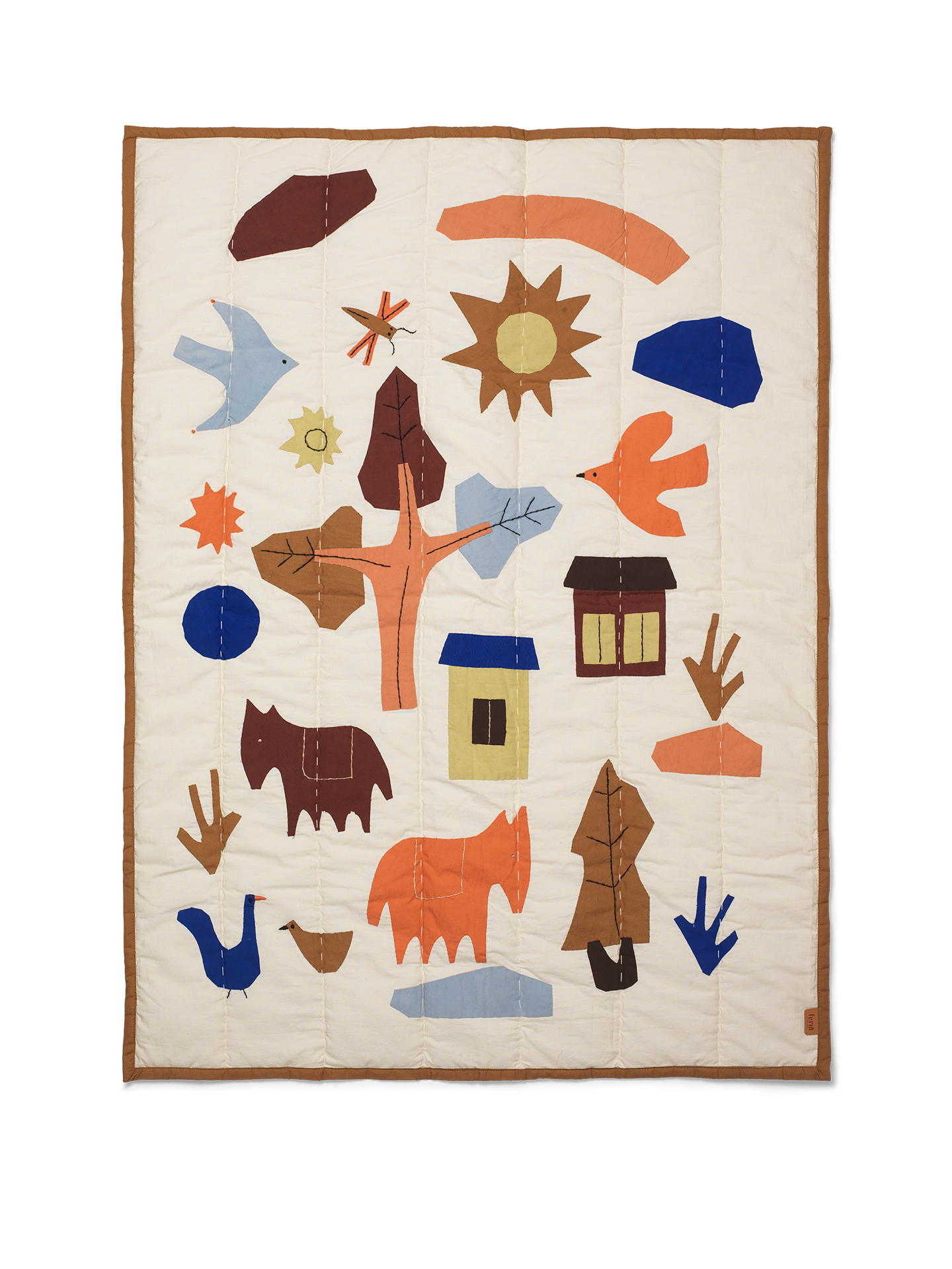 Village Quilted Blanket - Ferm Living