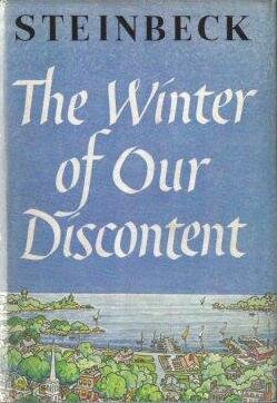 All this talk of content only makes me think of discontent and its corresponding winters.