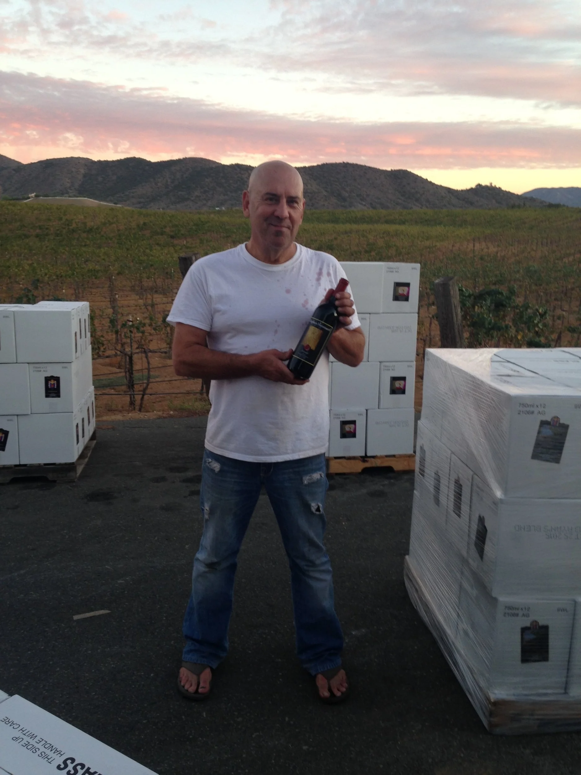 End of the bottling day, 2015!