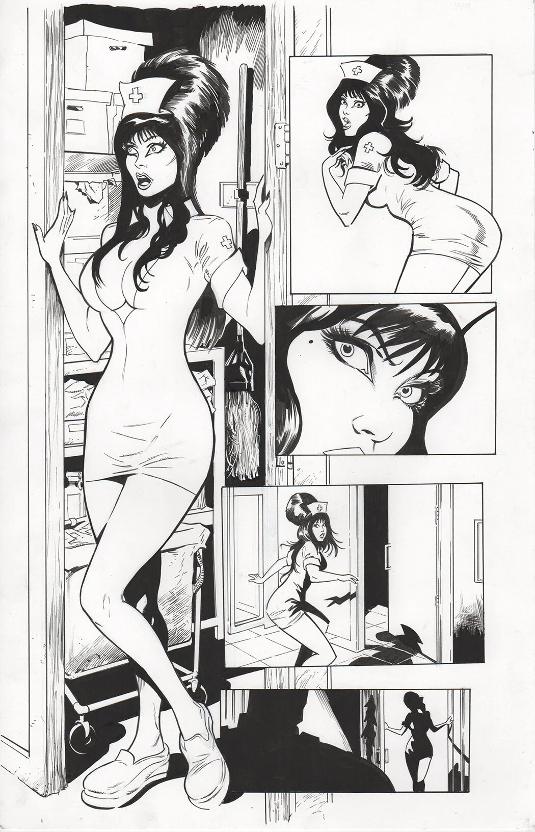 ELVIRA Issue #10, page 9.