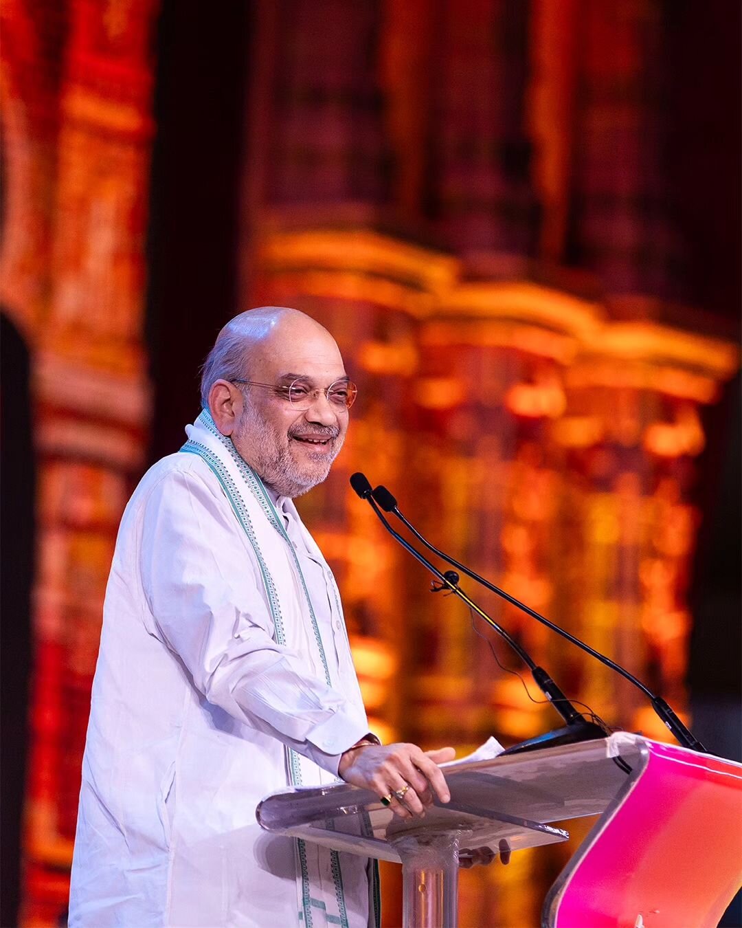 Hon Home Minister of Bharat @amitshahofficial addressing at Panchkalyanak in Songadh, Jan 2024.
.
.
Shot by @weddingsby_akshaysansare
With @canonindia_official @canonasia