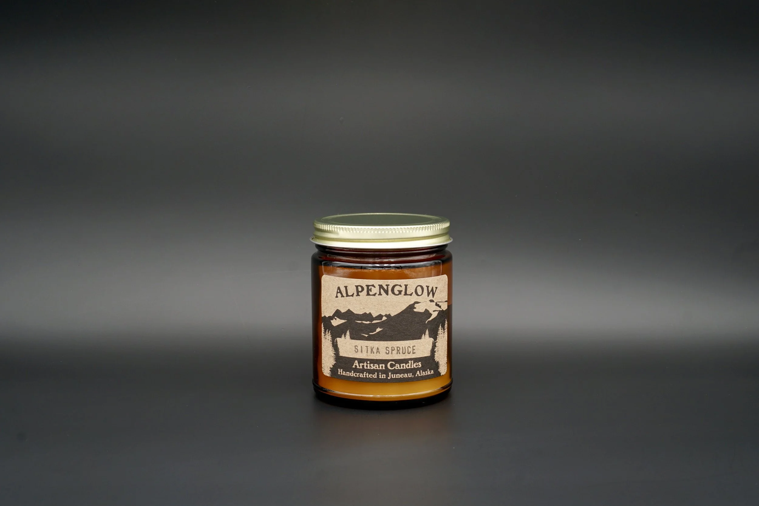 Sitka Spruce 9oz Jar Candle — Alpenglow Candle Co.