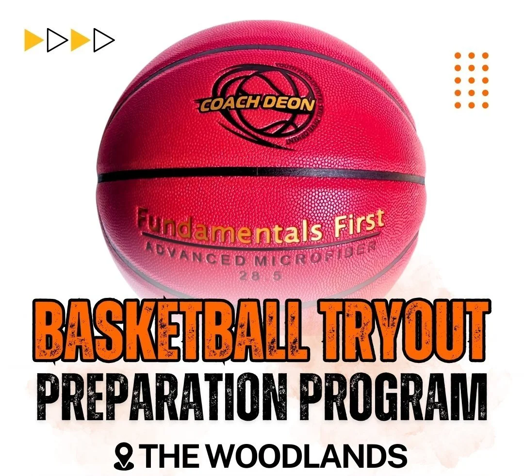 Basketball tryout training in The Woodlands with Coach Deon