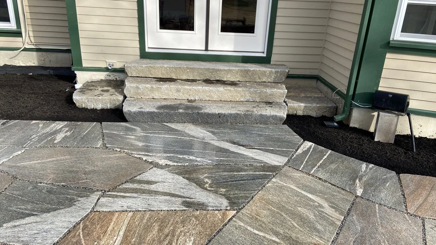 Antique Granite Steps