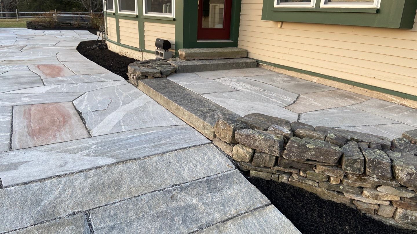 Irregular Flagstone Granite Steps