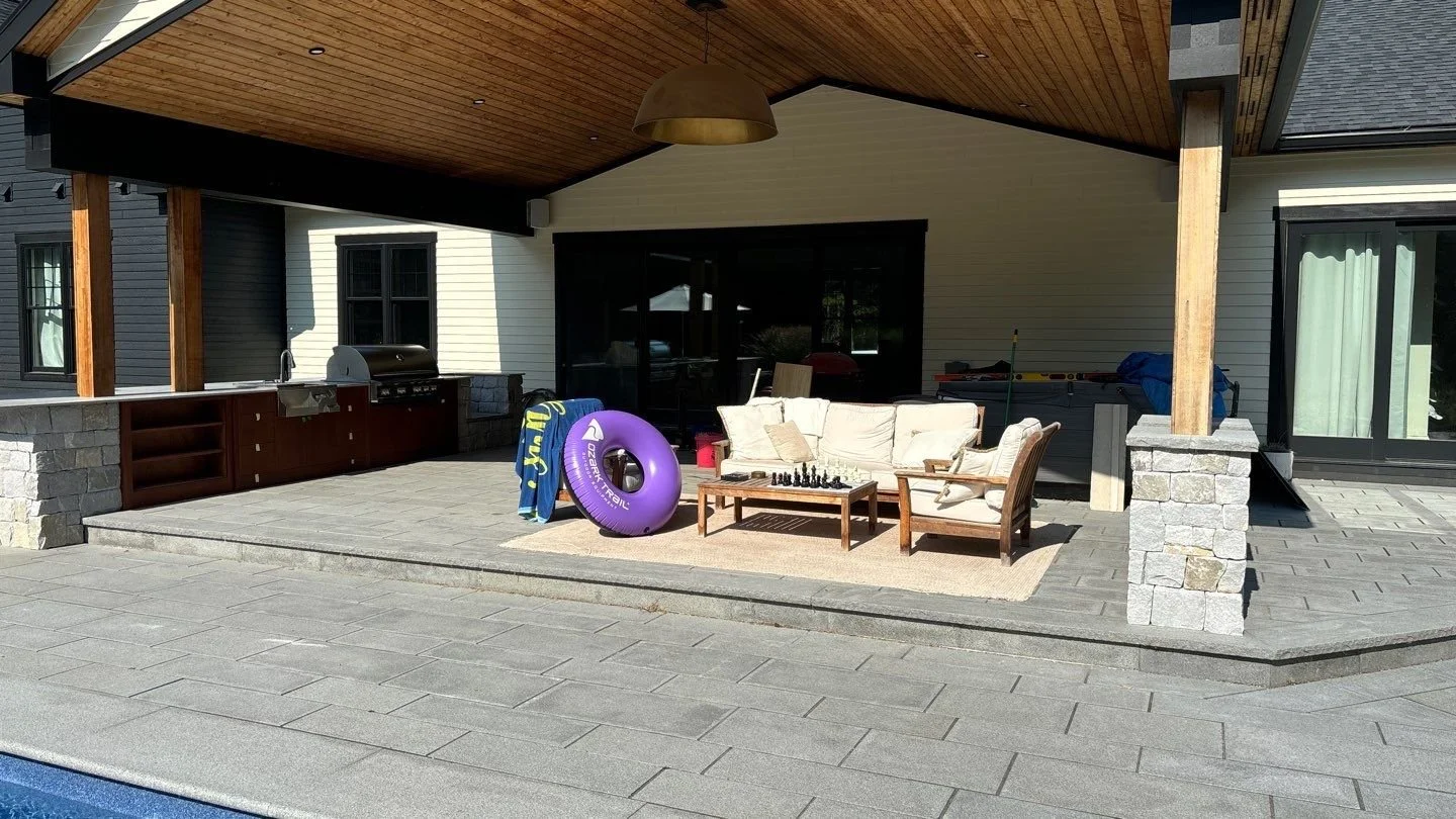 Granite Raised patio