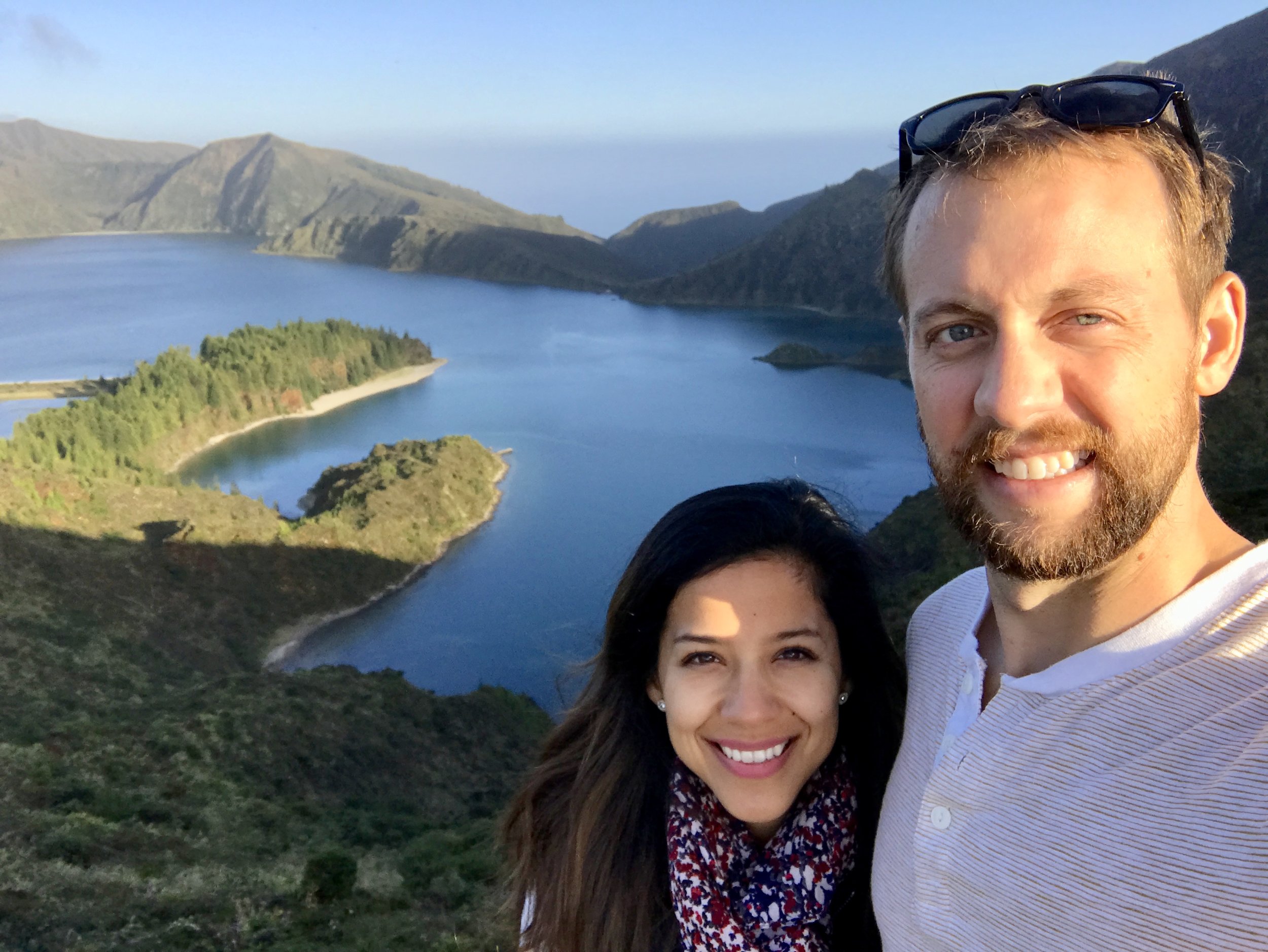 We took a drive up to a crater lake named Lagoa do Fogo.