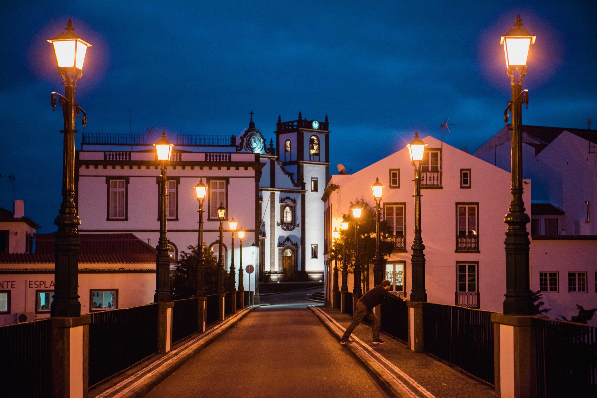 This bridge into a town called Nordeste.