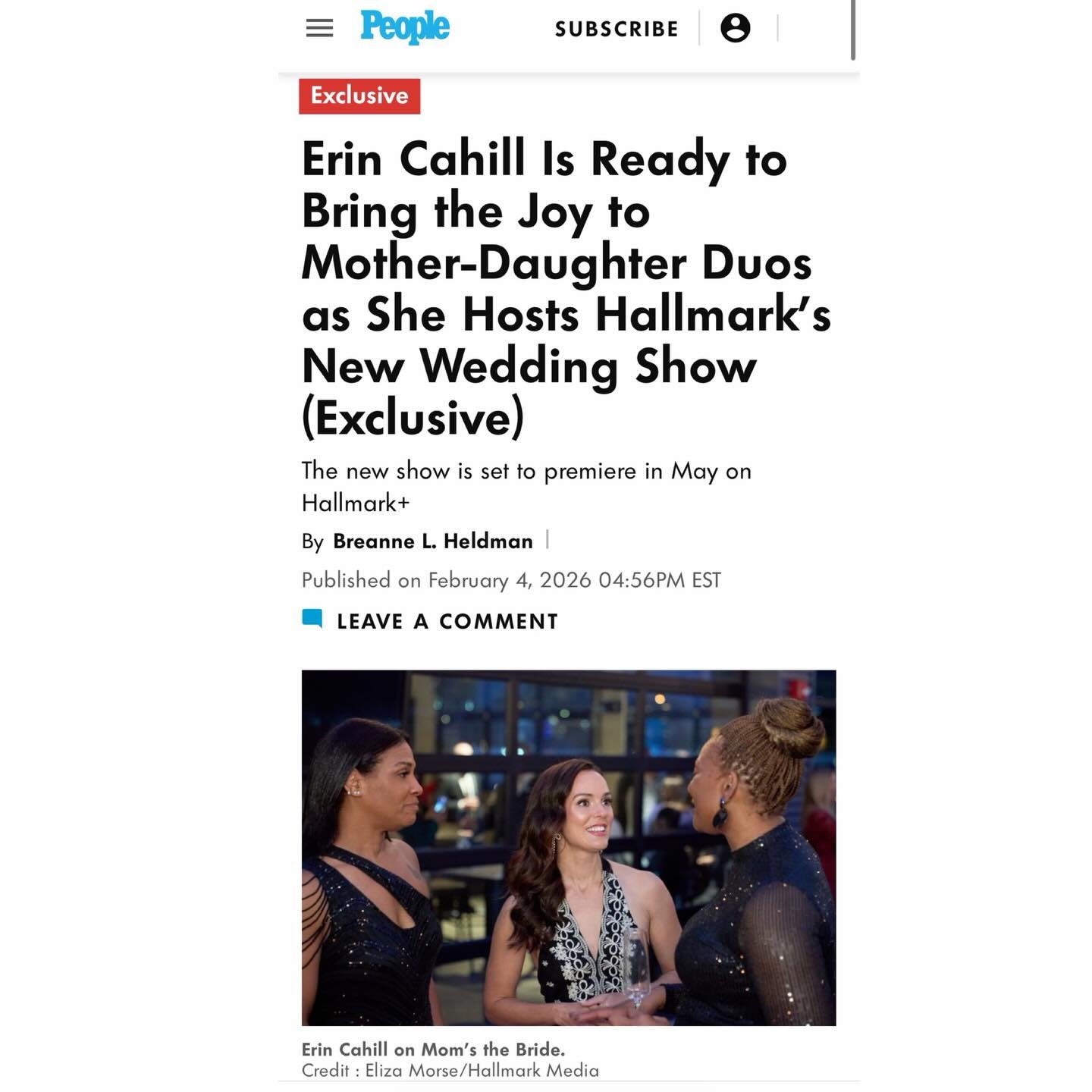 Hey All!
The show I&rsquo;ve been DP&rsquo;ing was just announced!  We have been working on it for awhile (and still are!) and it has been so much fun. Thank you @theerincahill and @glassentertainmentgroup  for an amazing experience. The crew has bee