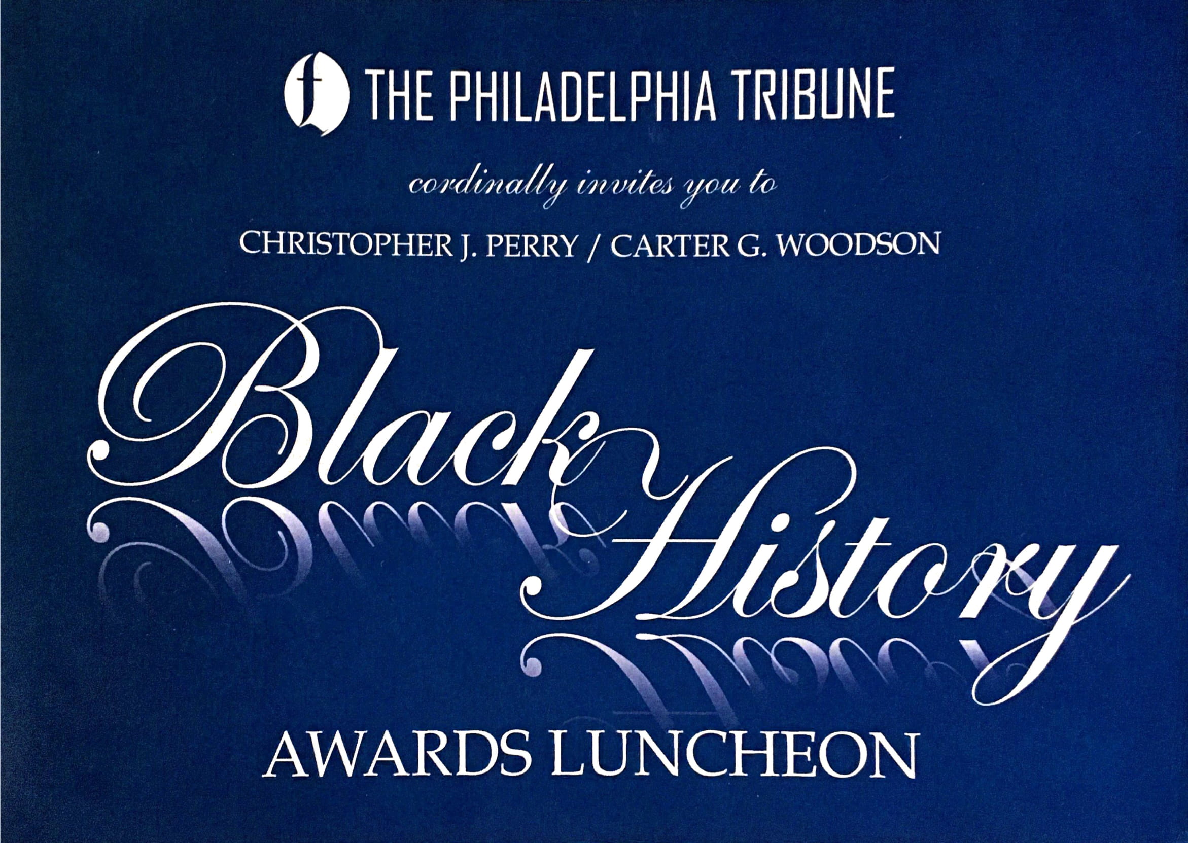 Black History Awards Luncheon