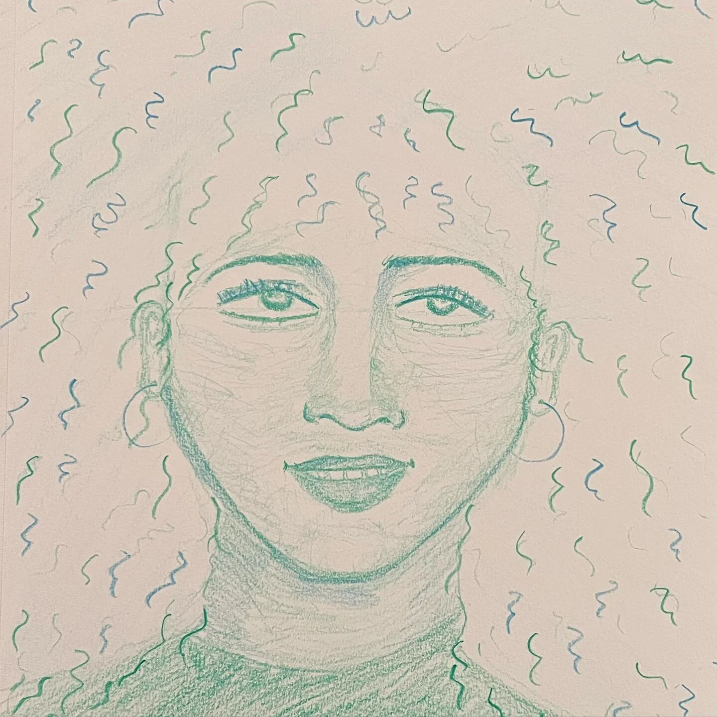 A little #sunday sketch Hope you&rsquo;re all enjoying weekend! ❤️ #sketch #art #artist #blackartist #blackart #phillyartist #happysunday #☀️