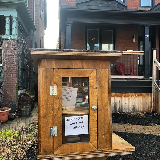 Amazing neighbours! Went for a walk today and here they are offering not only books but tuna cans, soup, chocolate! So amazing! Love these young millennials they Rock! Or should I say Jazz!❤️They&rsquo;ve got this!