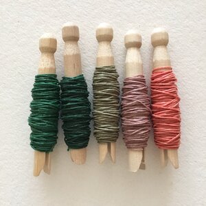 Irish Waxed Linen Thread {4-ply} — Bari Zaki Studio
