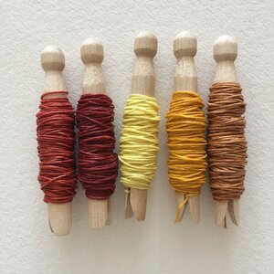 Irish Waxed Linen Thread {4-ply} — Bari Zaki Studio