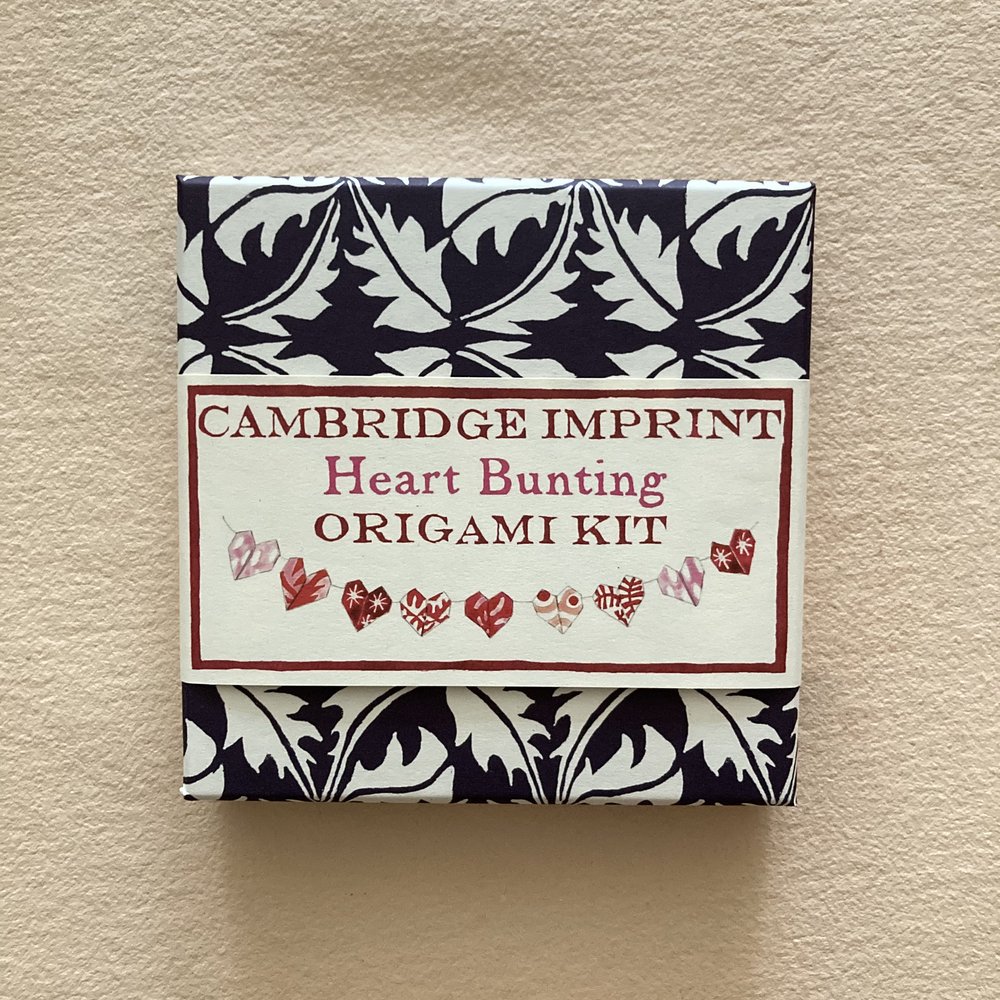Heart Bunting Origami Kit — Bari Zaki Studio