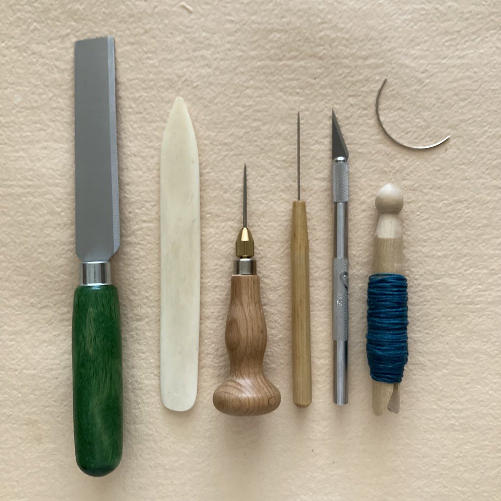 Bookbinding Tool Kit  Coptic or Japanese style — Bari Zaki Studio