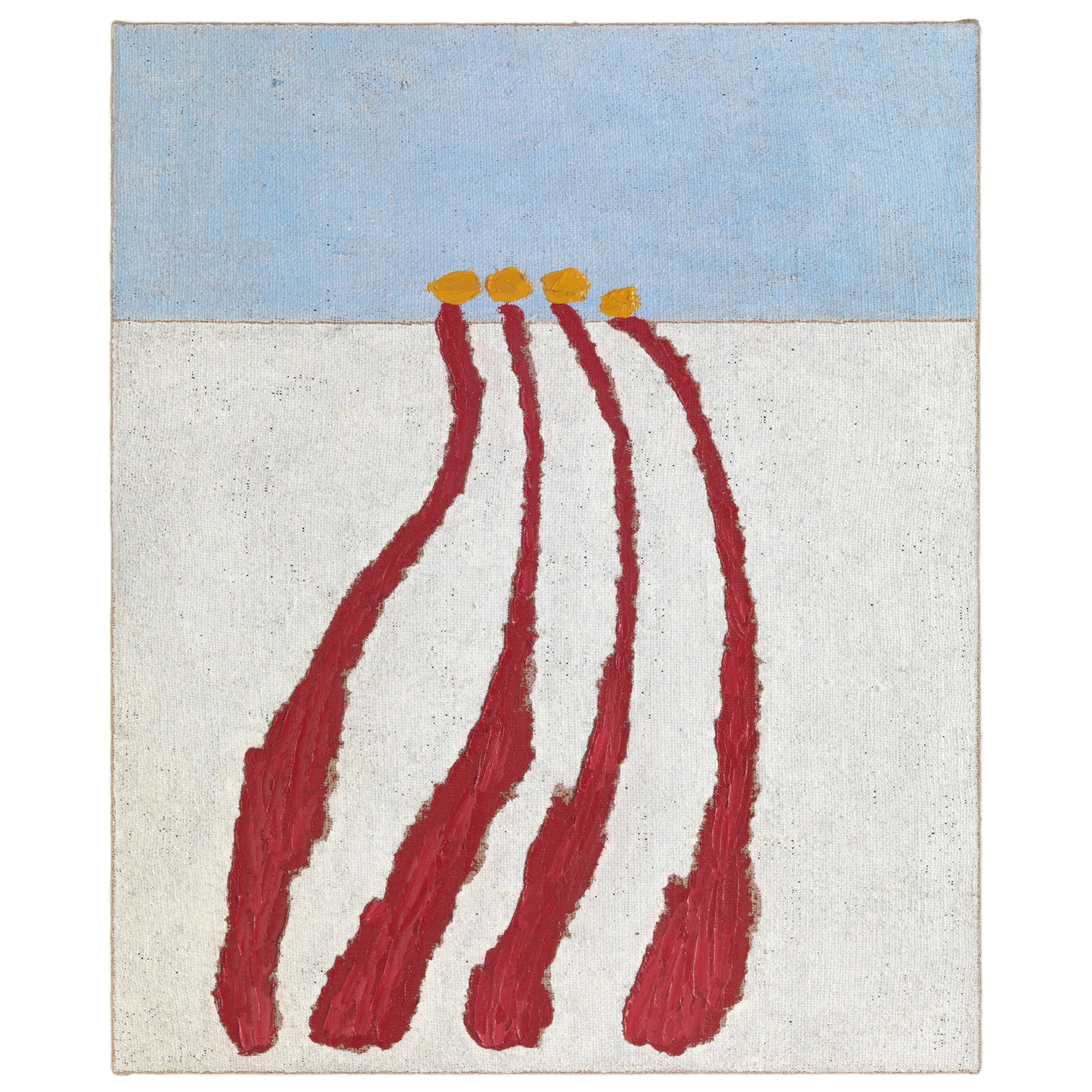 Blindspot | oil on jute | 73 x 60 cm | 2022