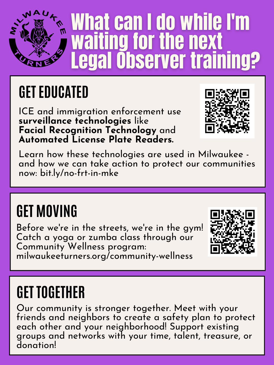 Legal Observing — Milwaukee Turners