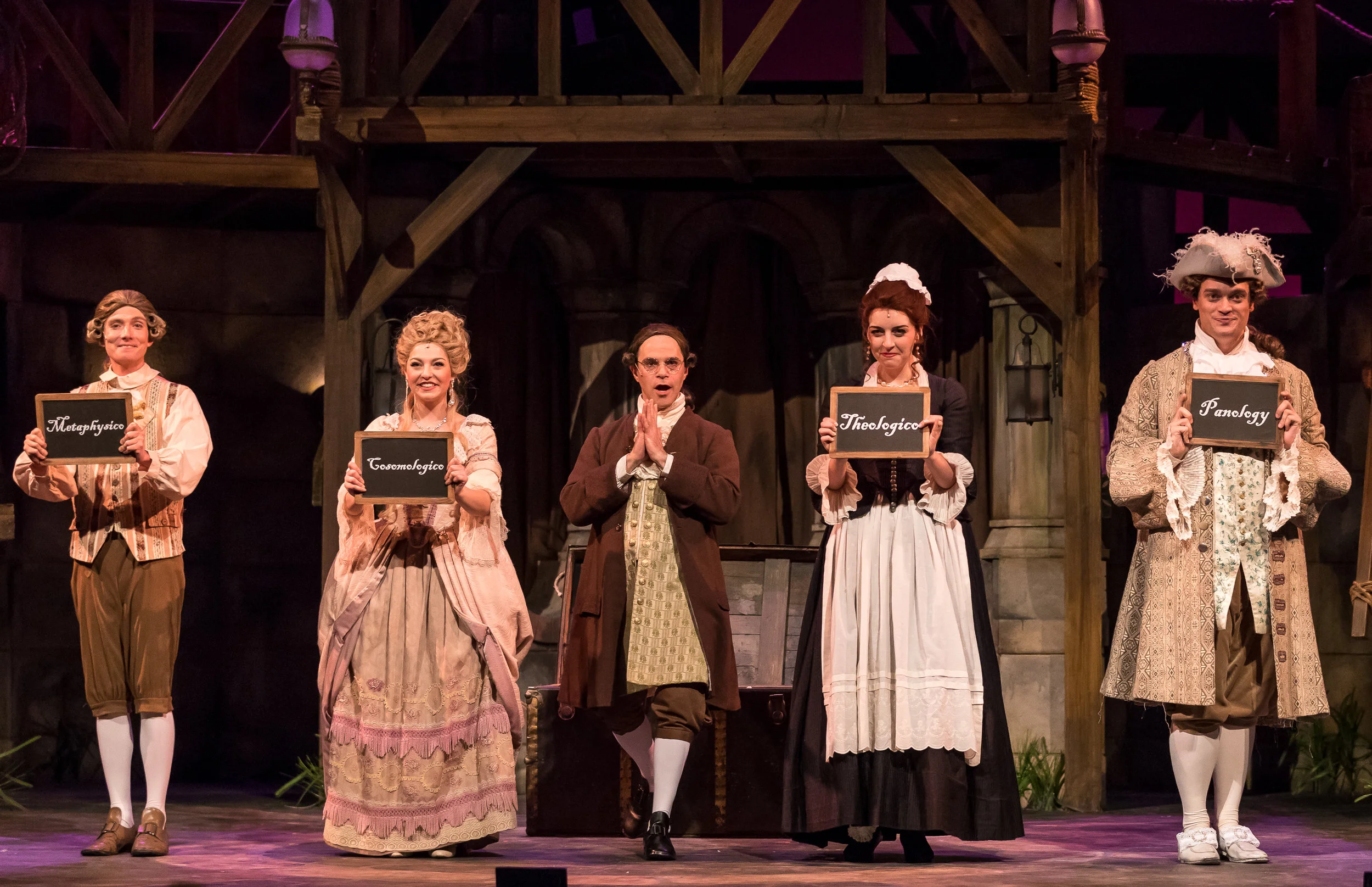 Candide, Music Theater Works, Photo by Brett Beiner