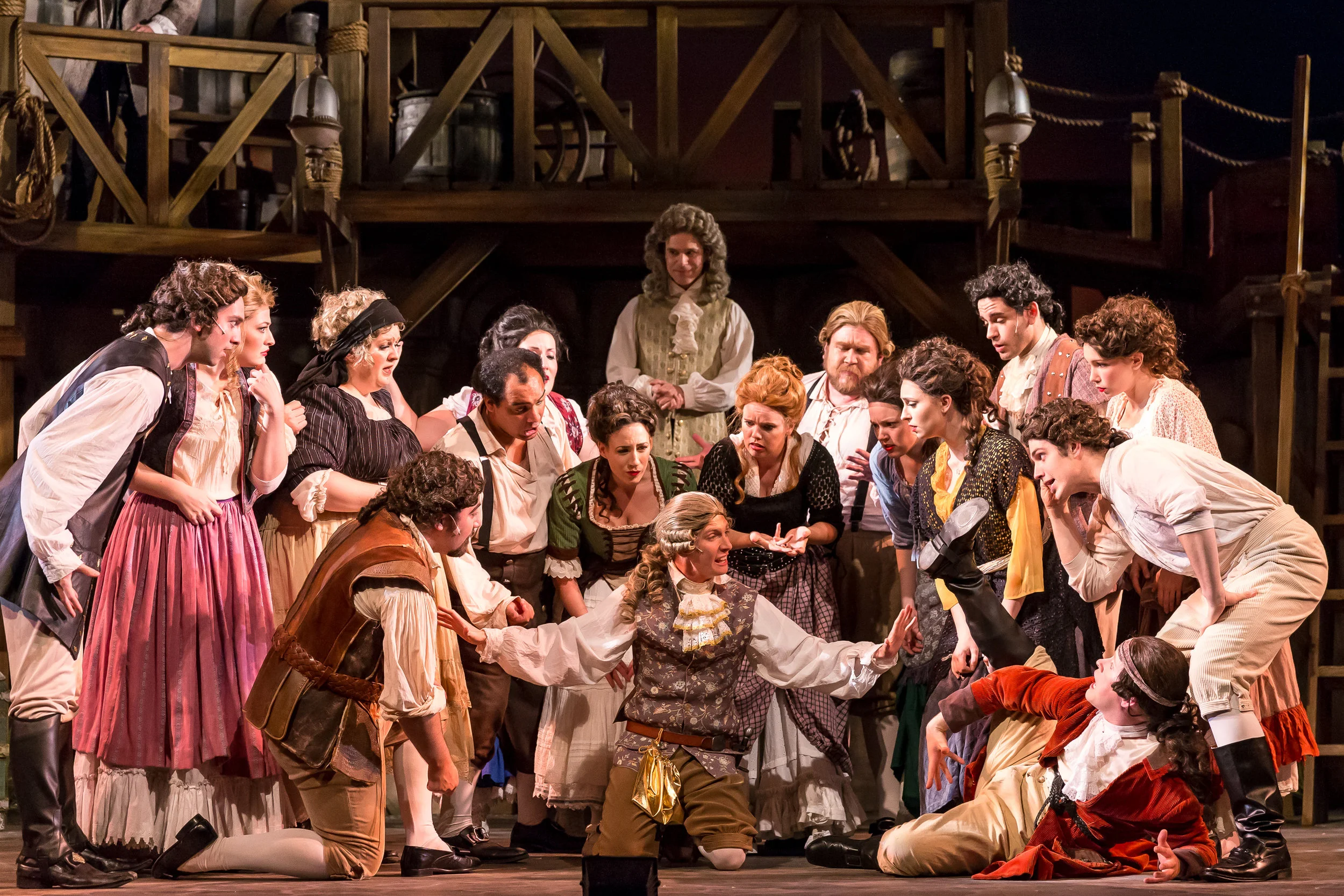 Candide, Music Theater Works, photo by Brett Beiner