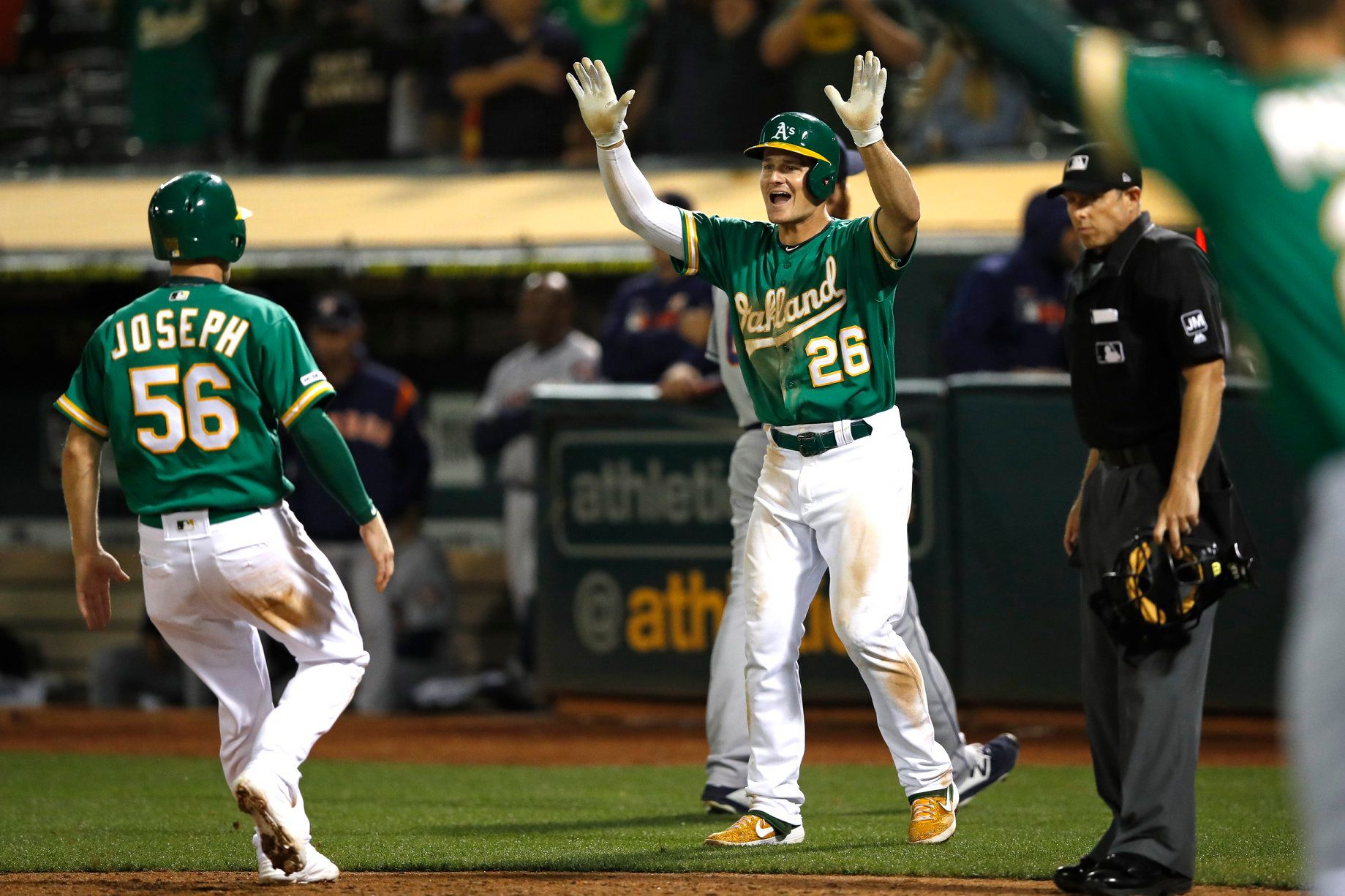 Copy of A's over Astros, 3-2, in 13 innings