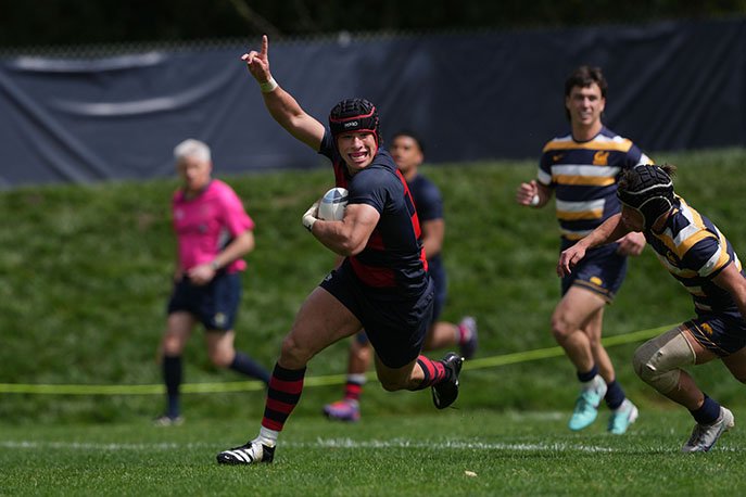 Saint Mary's Gaels (Rugby) 38, California Golden Bears 31 -- for a full album, click on photo