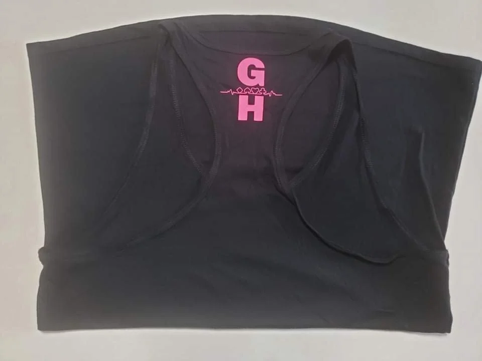 Women's Black GH Racerback
