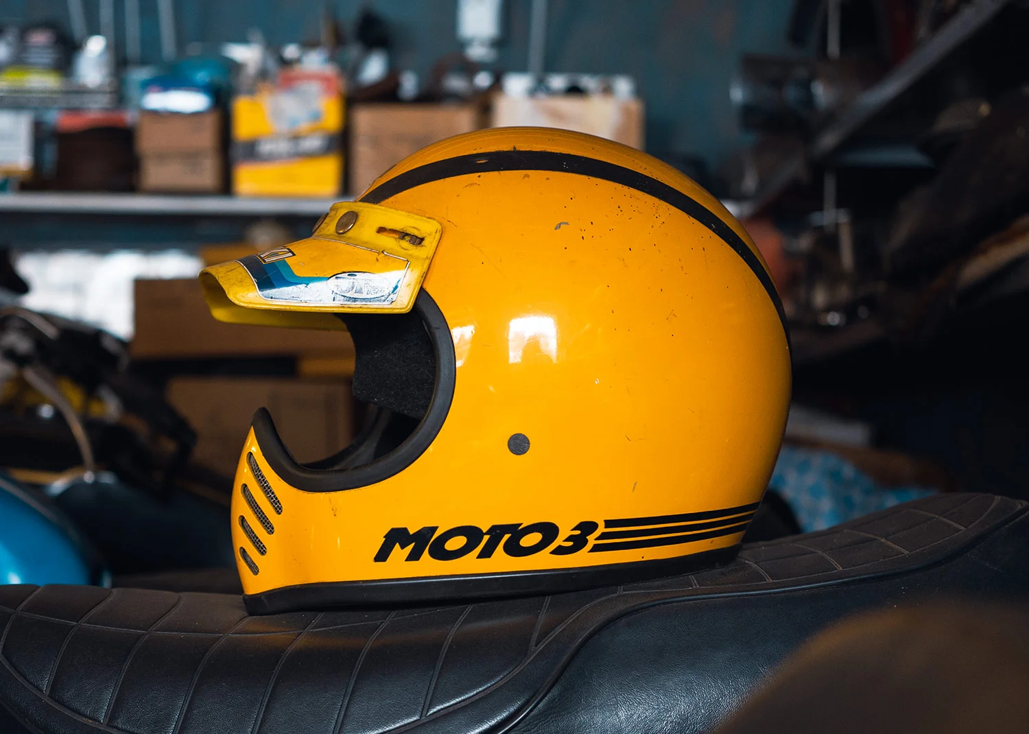The original Bell Moto-3 Helmet — Moto Zuc - Motorcycles and Thoughts