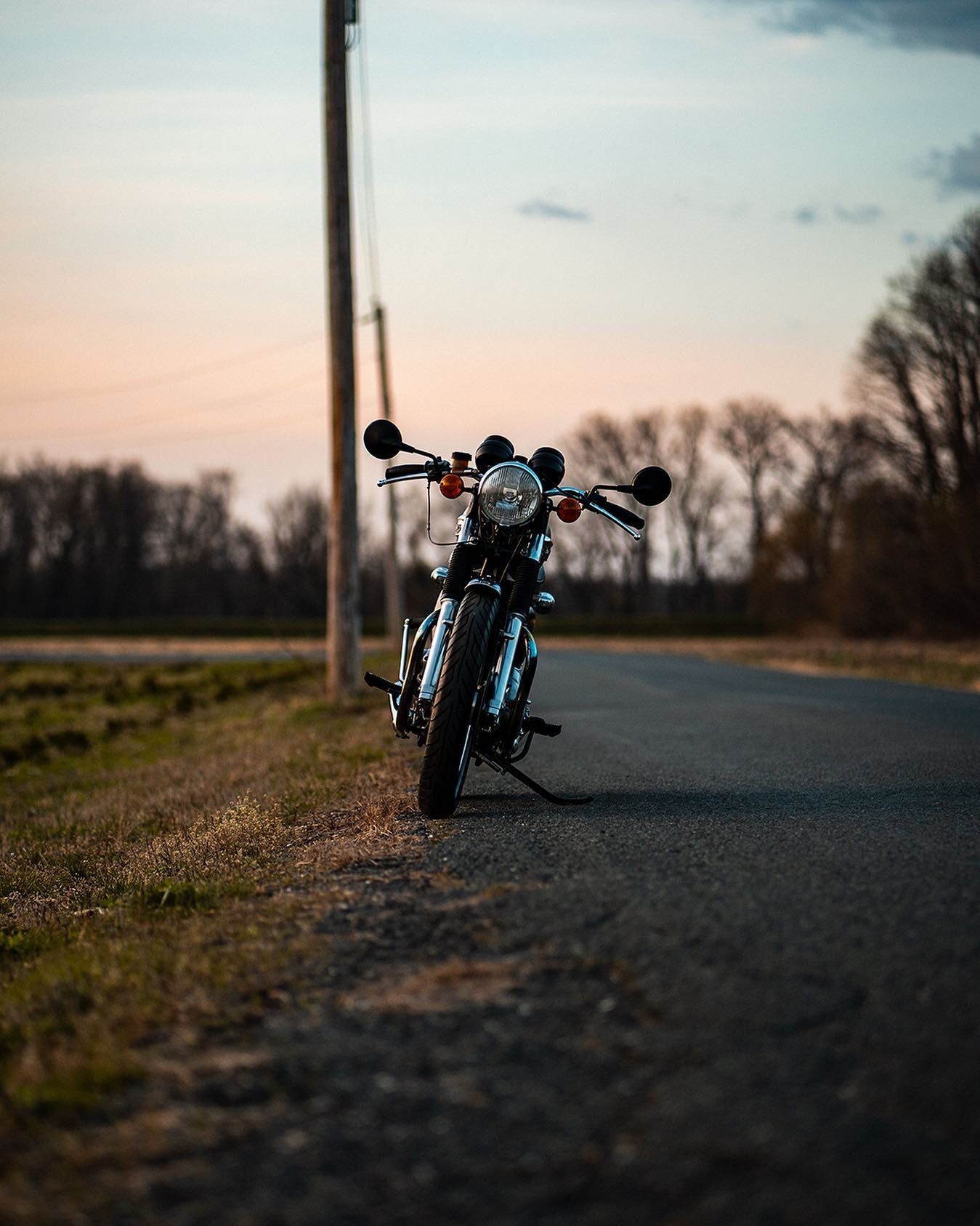 That quiet moment when you realize it&rsquo;s just you and your bike.