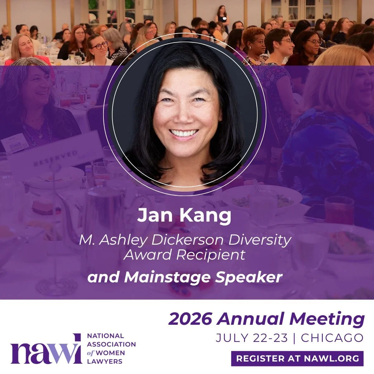 Jan Kang Receives M. Ashley Dickerson Diversity Award
