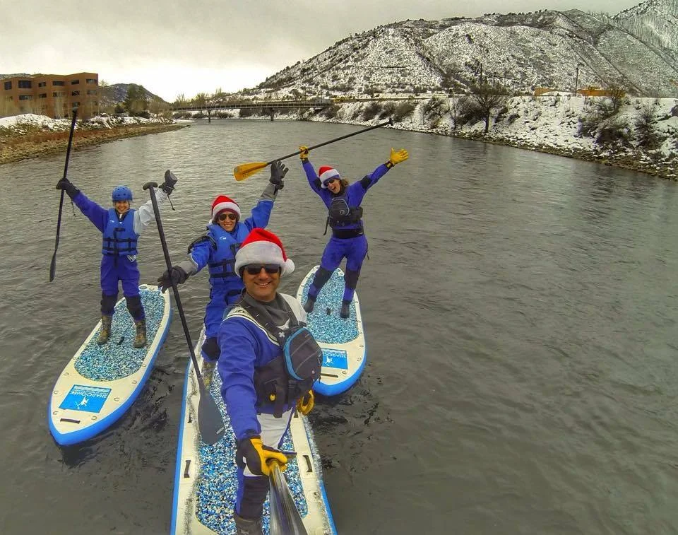 Santa Ugly Sweater SUP Posse Meetup