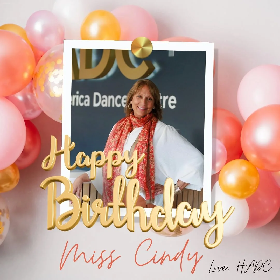 🥳 Happiest birthday wishes to the fabulous Miss Cindy, our owner of HADC! We hope you have the best day celebrating! We love you! 🩷🖤