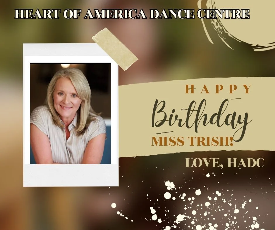 Happy Birthday Miss Trish 🥳 We hope you have the best day celebrating! 💖 Love, HADC!