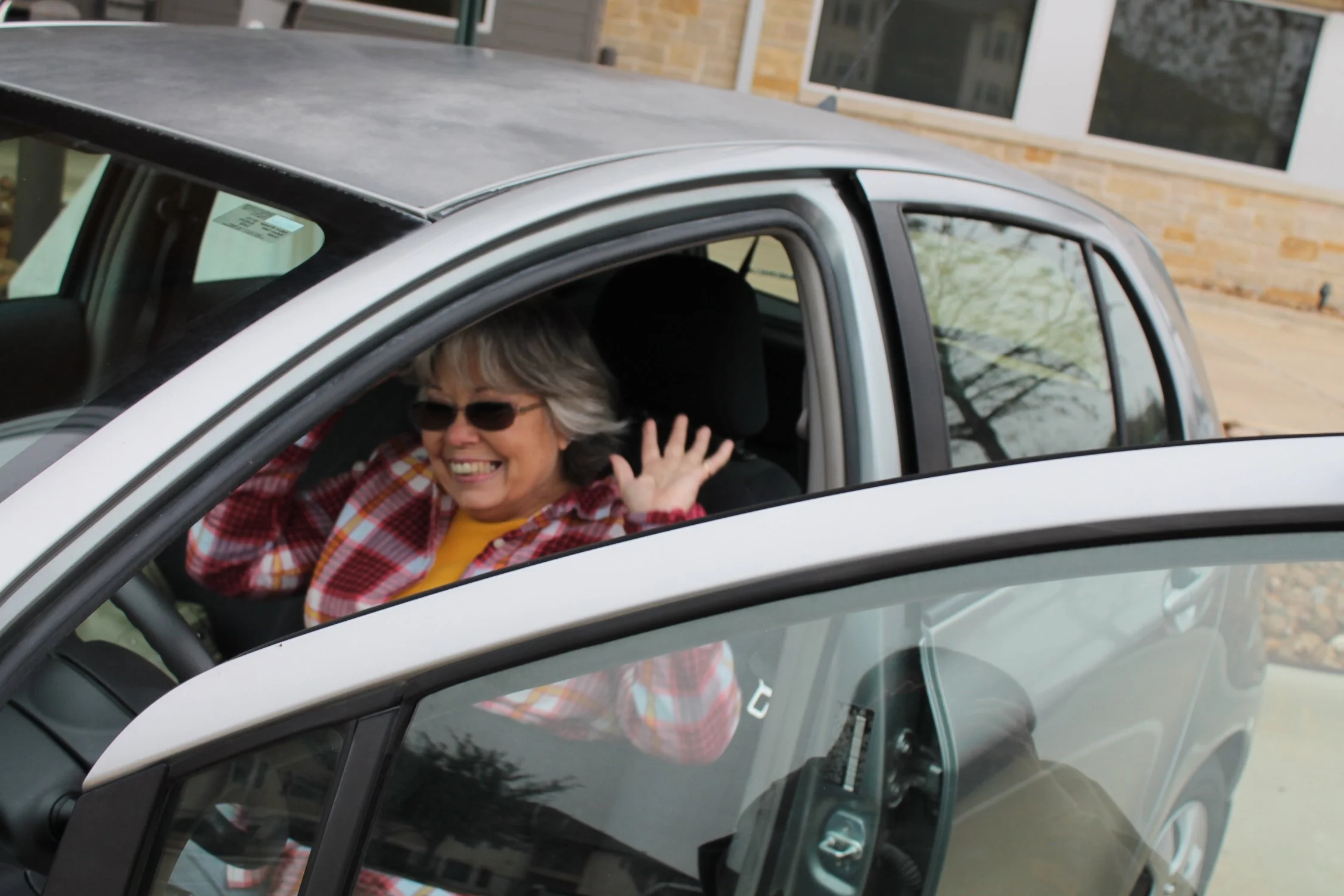 Oh Snap, Sue got a car! Freedom for client #88