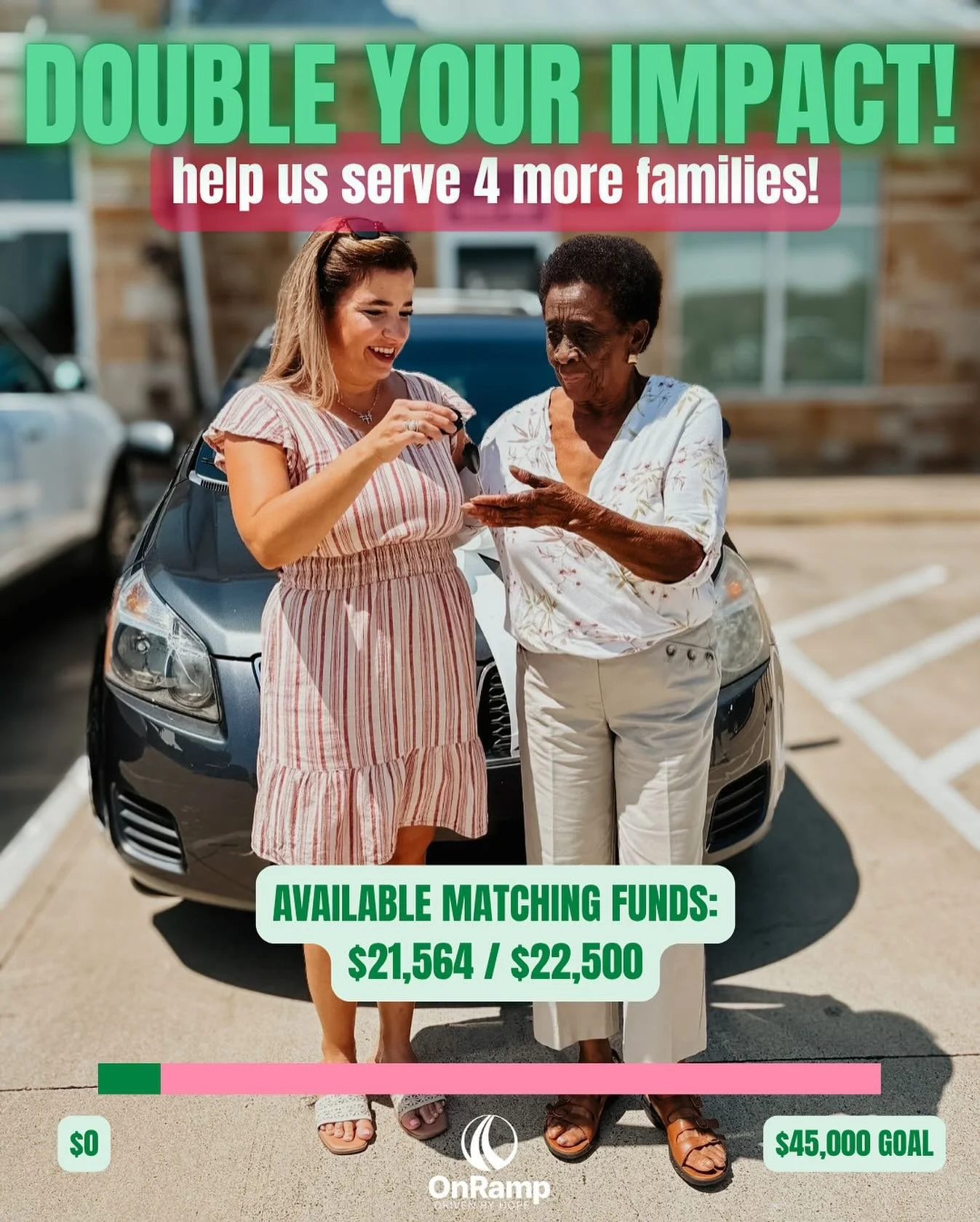 🎉 WE&rsquo;RE OFF TO A GREAT START! 🎉

Thanks to YOU, we&rsquo;ve already raised $1,871 toward our $45,000 Brazos Valley Gives goal - and it&rsquo;s ALL being matched dollar-for-dollar!

Here&rsquo;s what that means:
&bull; $50 becomes $100
&bull; 