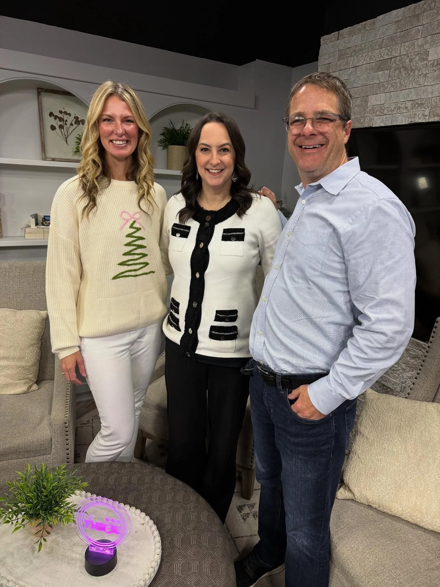 Check out today&rsquo;s clip from The Three on KBTX to see Blake and Megan talking about @jinglebellmarketbcs happening THIS WEEKEND!🎄✨ 

There is still time to purchase Luxury Raffle Tickets 🎟️ check out the link in the comments/bio for more infor