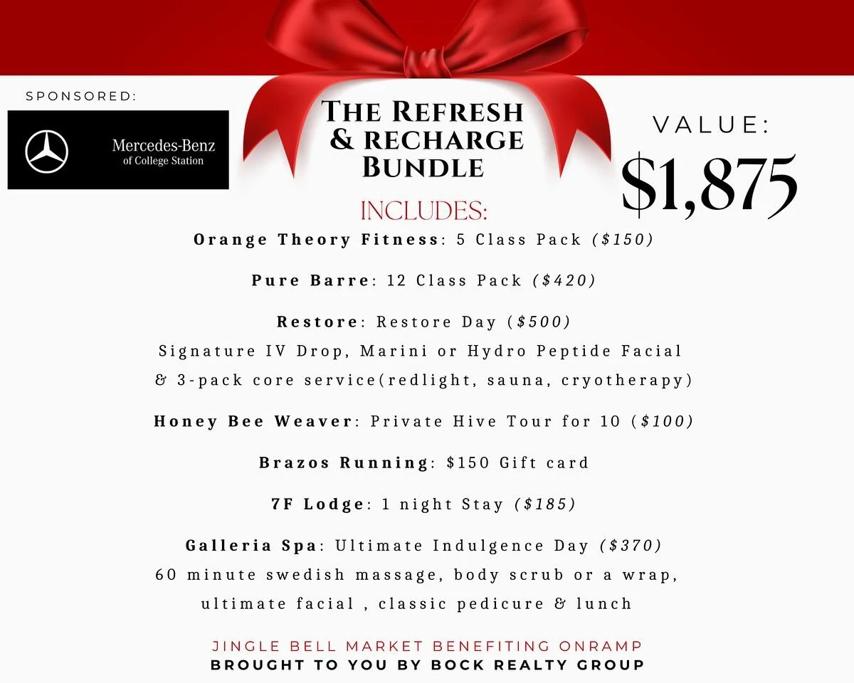 LAST CALL! 📣 We&rsquo;ve extended the Jingle Bell Market Luxury Raffle until 10pm TONIGHT! If you weren&rsquo;t able to make it to the Market on Sunday, you can still buy online tickets right now for the four luxury raffle baskets, with 100% of proc
